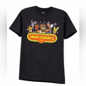 Freddy Fazbear's Black Short Sleeve Tee
